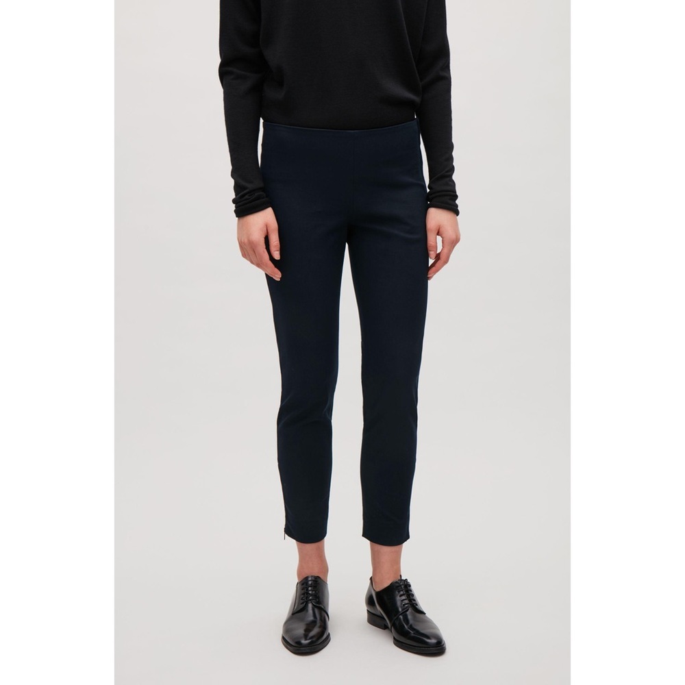 COS Ankle Zip Slim Fit Trousers